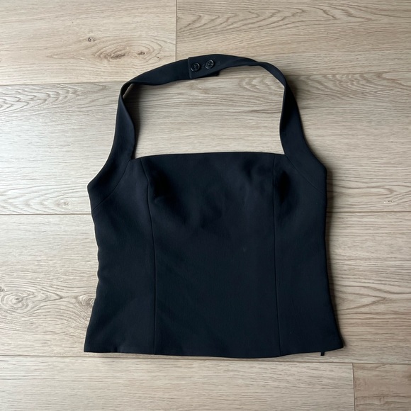 Wilfred Whisper Halter Top - Crepette™ Sz  M - Picture 4 of 11